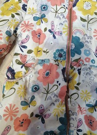 Фирменная куртка девочка 4-5лет 3