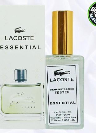 Lacoste essential - мужские духи (парфюмированная вода) тестер (превосходное качество)