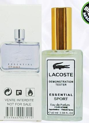 Lacoste essential sport - мужские духи (парфюмированная вода) тестер (превосходное качество)1 фото