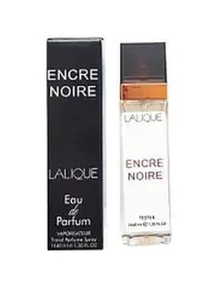 Lalique encre noire (лалик енкре нуар) 40 мл — чоловічі парфуми (парфумована вода) тестер