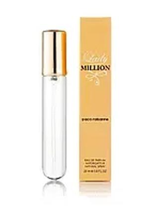 Paco rabanne lady million (пако рабан леди миллион) 20 мл – женские духи (парфюмированная вода) пробник