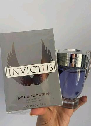 Paco rabanne invictus (паконарн інвіктур) 100 мл — чоловічі парфуми (люкс)1 фото