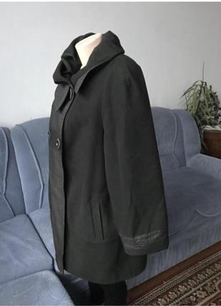 Пальто демисезонное, пальто elvi trade mark демисезонное,теплое,накидка,куртка, полупальто3 фото