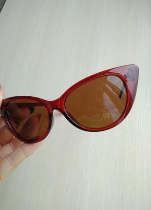 Распродажа очков! красивые стильные солнцезащитные очки кошачьи черные кошачий глаз cat2 фото