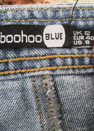 Джинсовый комбинезон boohoo7 фото