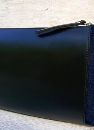 Gianni chiarini итальянская кожаная сумка кросс боди / клатч2 фото