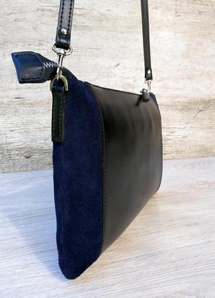 Gianni chiarini итальянская кожаная сумка кросс боди / клатч4 фото