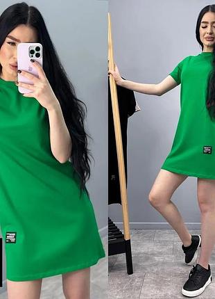 Прямое платье-футболка-лаконичный крой и сочная палитра-то что нужно для стильного лета!
