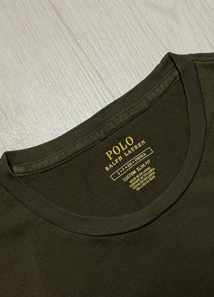 Чоловіча преміальна футболка polo ralph lauren, розмір s5 фото