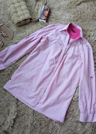 Женская удлиненная рубашка/рубашка/блуза