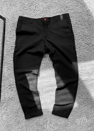 Чоловічі брюки / якісні брюки в чорному кольорі на кожен день1 фото