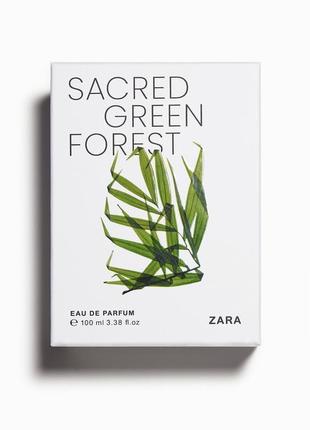 Zara аромат для чоловіків sacred green forest 100 ml3 фото