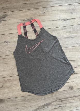 Nike топ, майка для спорту, найк з лампасами