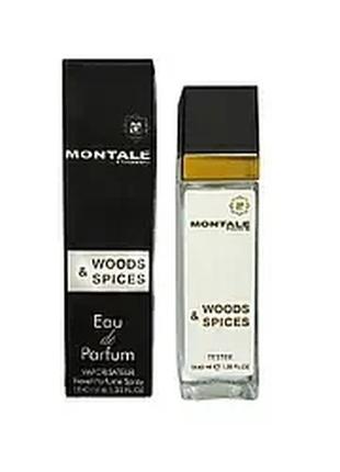 Montale wood&ѕрісеѕ (монталь вуд спайсес) 40 мл – унисекс духи (парфюмированная вода) тестер