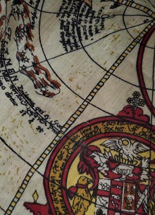 Винтажный платок каре basile zodiac зодиак винтаж5 фото