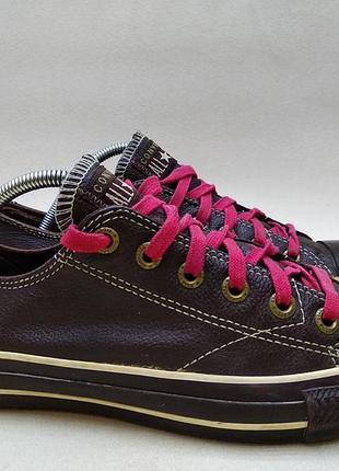 Кеды кожаные мокасины женские слипоны converse teaming 38р