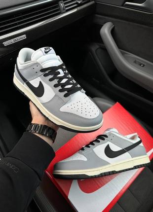 Nike sb dunk low grey&amp;black