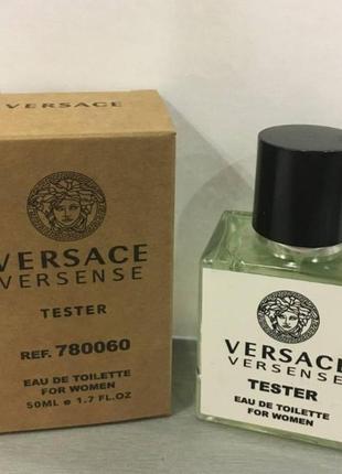 Женские духи версаче (versace versense) тестер 50 мл