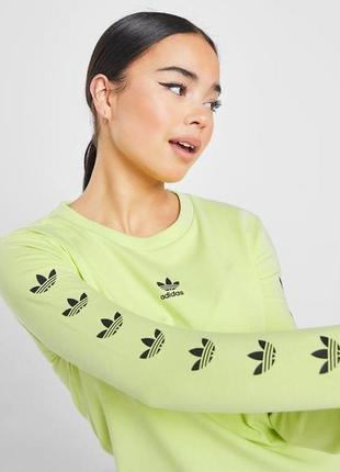 Adidas жіночий лонгслив оригінал адідас3 фото