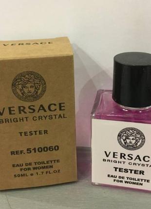 Тестер versace bright crystal 50 ml, версаче брайт кристал