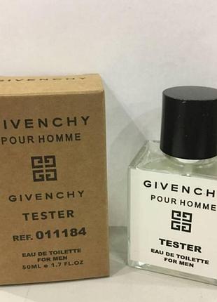 Тестер givenchy pour homme 50 ml, живанші пур хом1 фото