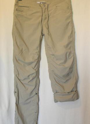 Жен.трекинговые штаны-капри exofficio р.2(s)