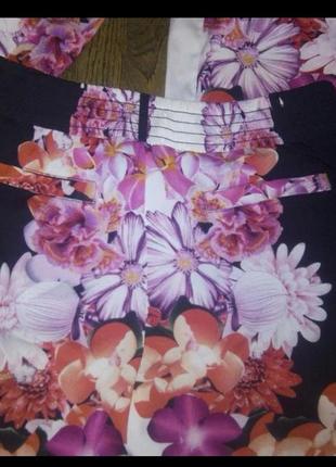 Штани квіткові, легкі штани з квітами3 фото