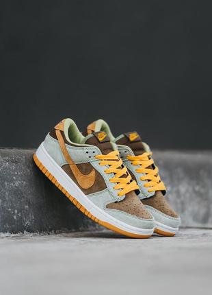 Женские кроссовки nike sb dunk low olive 38-39