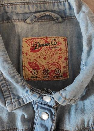 Рубашка (женская) denim co.3 фото