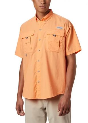 Мужская рубашка с коротким рукавом pfg bahama columbia sportswear ii