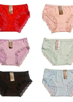 Мягкие женские бамбуковые трусы