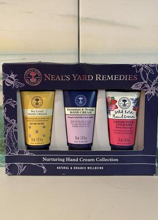 Люкс органика neal’s yard подарочный набор кремов для рук 🇬🇧