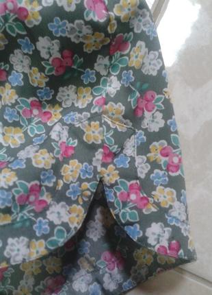 Распродажа!  легкий  цветочный комбинезон ромпер jumpsuit 6-7 лет next5 фото