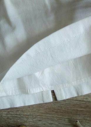 Белая ( айвори) вельветовая , строгая юбка карандаш c высокой посадкой s spengler moda7 фото