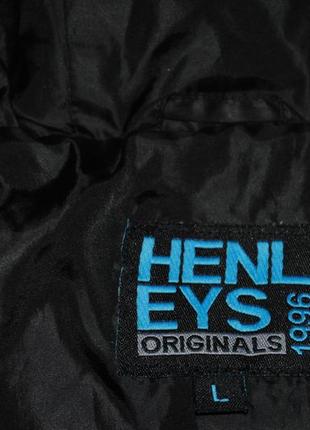 Henleys чоловіча куртка пуховик осінь зима3 фото