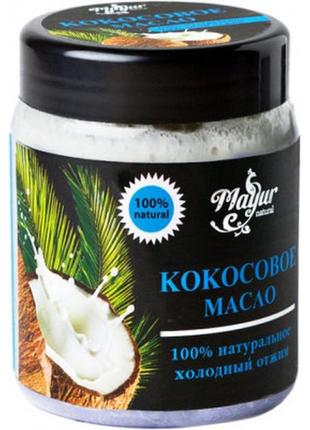 Масло для тела mayur натуральное кокосовое 240 мл (4820189560876)1 фото