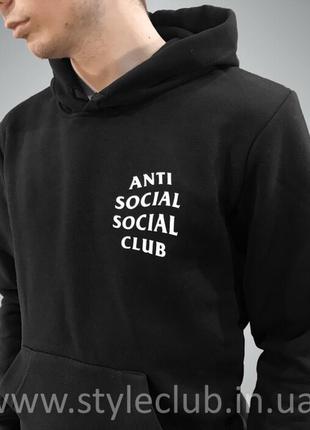 Толстовка antisocial social club | худи assc | кенгуру ассц3 фото