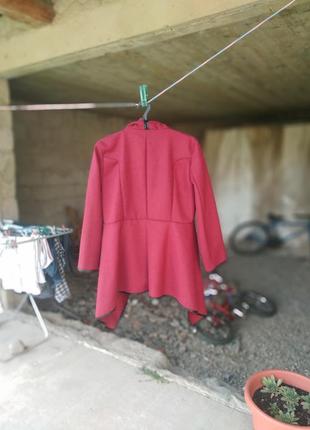 Жіночий Кардиган/пальта,колір марсала/бордо🔥🔥расспродажа🔥🔥7 фото