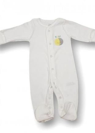 Чоловічок з закритими ніжками, зовнішні шви молочний flamingo 365-212