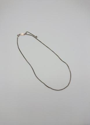 Серебряная цепочка nb made in ireland