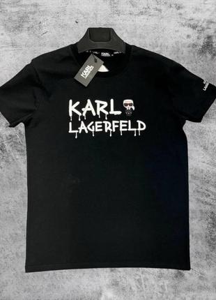 Шикарные мужские футболки/брендовые футболки karl lagerfeld на лето