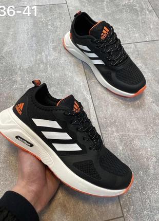 Стильные текстильные кроссовки adidas1 фото