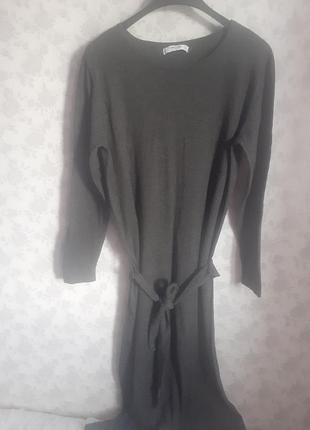 Платье трикотажное, прямое облегающее платье, платье