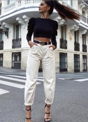 Джинсы  zara mom