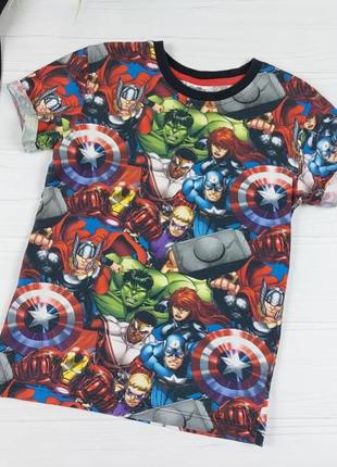 Футболка от marvel avengers at george 6-7 лет, 116-122 см.