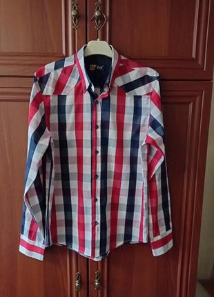 Стильна елегантна чоловіча  сорочка bolf