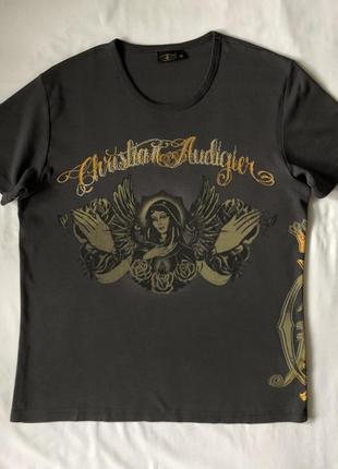 Футболка christian audigier. оригинал