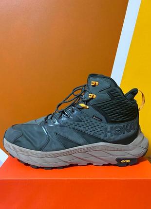 Черевикі чоловічі hoka one one anacapa mid gore-tex ботинки 48р