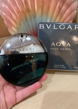 Туалетная вода для мужчин bvlgari aqva pour homme 100 мл