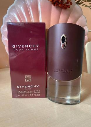 Туалетная вода для мужчин givenchy pour homme 100 мл2 фото